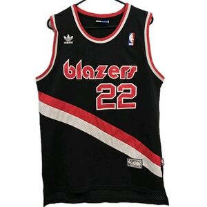 NBA Portland Trail Blazers Drexler Jersey 22 Hardwood Classics Swingman *Flawed*